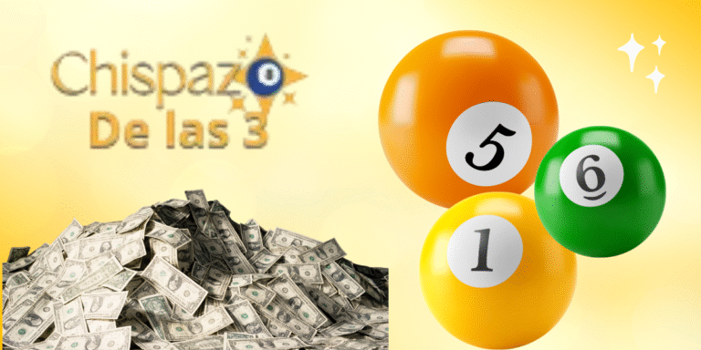 Números ganadores del sorteo chispazo de las 3