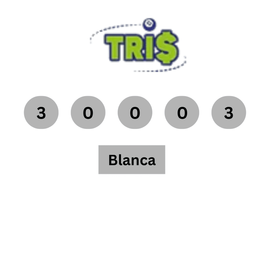Tris de las tres result