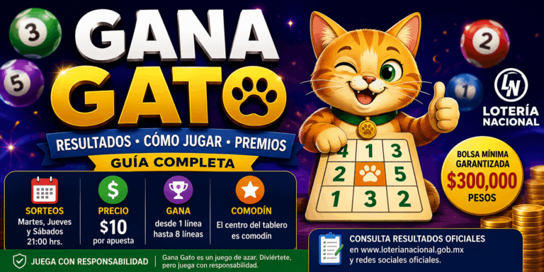 Gana Gato guía completa, resultados, cómo jugar y premios